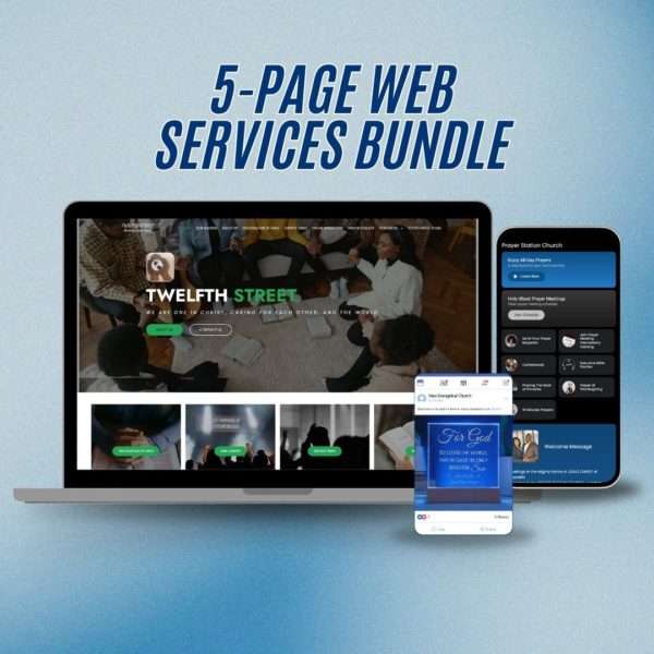 5-Page Web Services Bundle