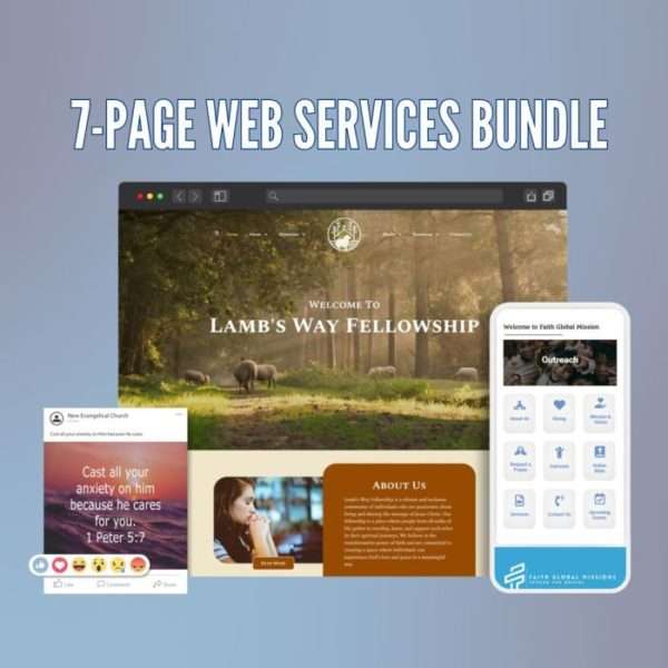 7 Page Web Services Bundle